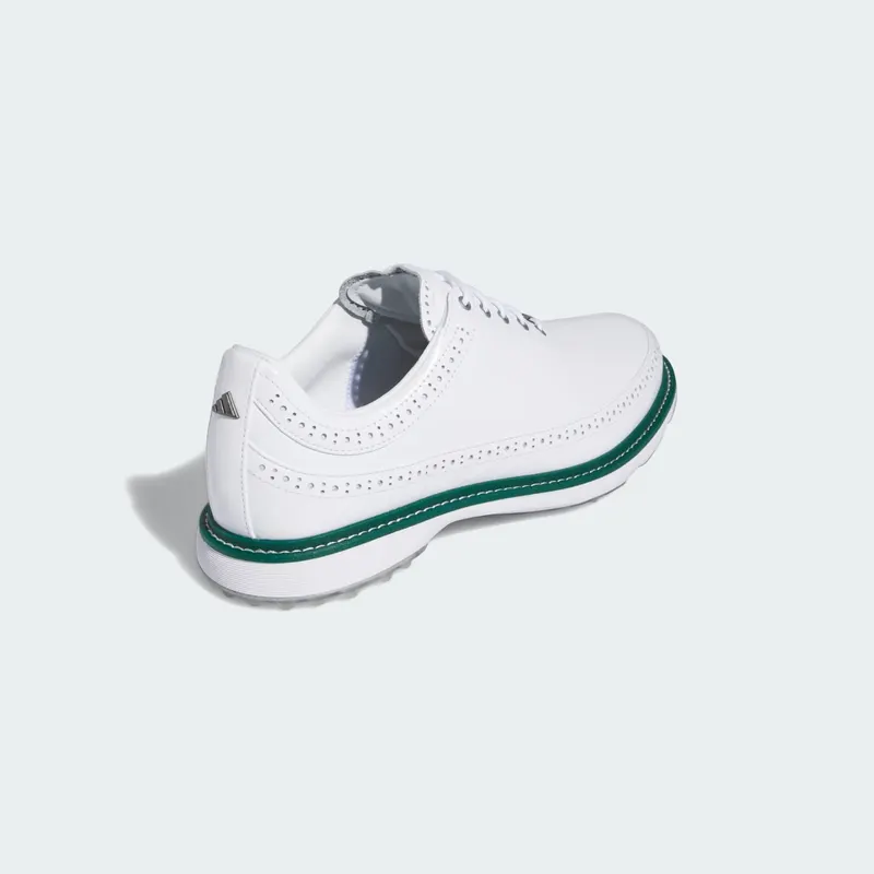 adidas MC80 Spikeless Golf Cloud White Silver Metallic Collegiate Green (IE3526)