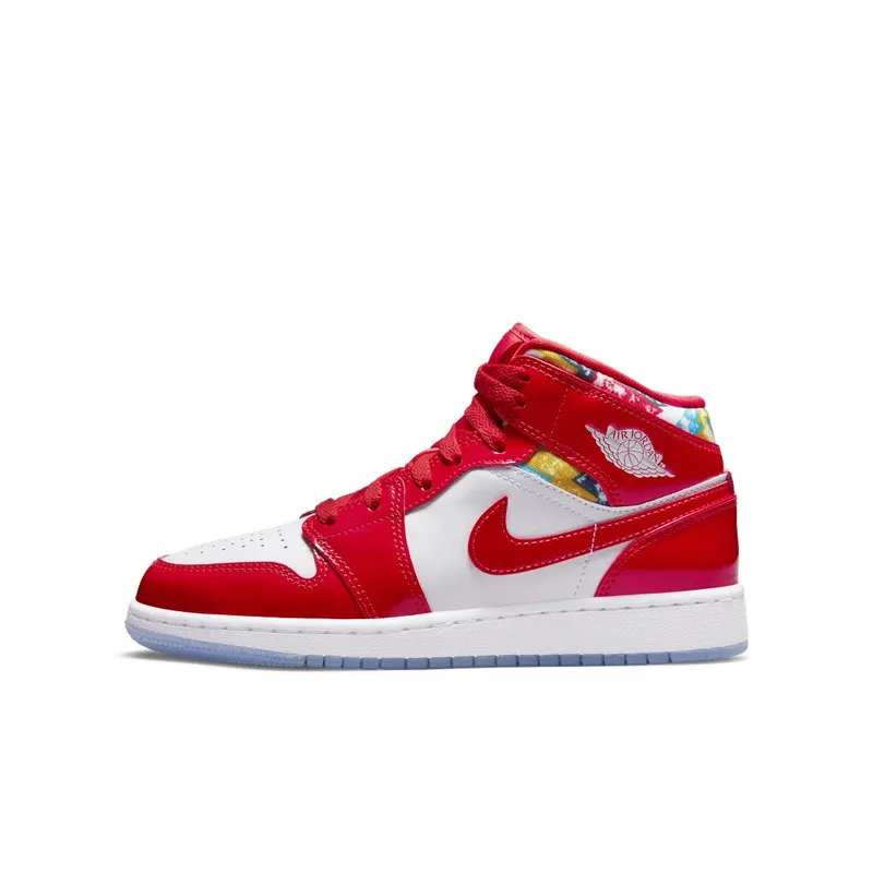 Air Jordan 1 Mid SE Barcelona Sweater (GS) (DC7248-600)
