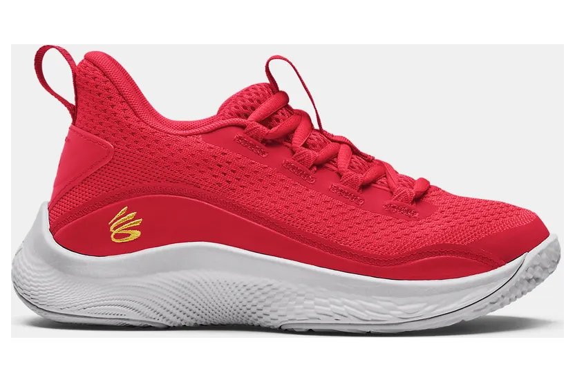 Under Armour Basketbalschoenen Pre-School Curry 8 Red (3024037-600)