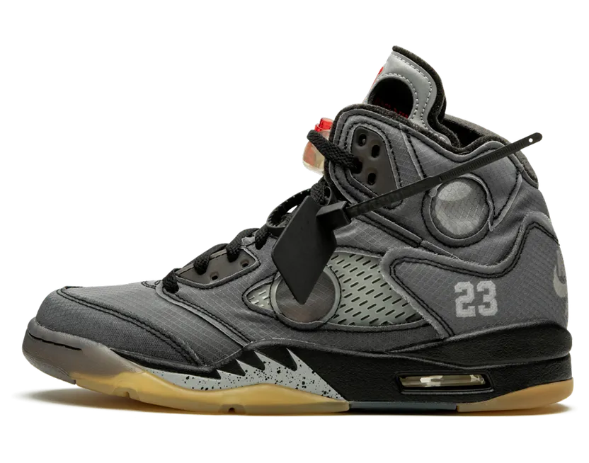 Air Jordan 5 Retro SP Off-White – Black (CT8480-001)