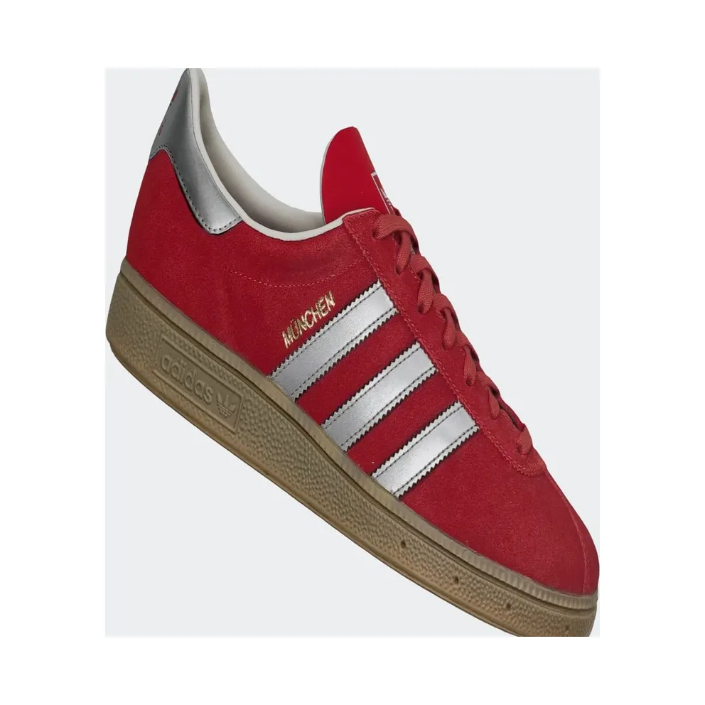 Adidas Munchen Scarlet / Matte Silver / Gum (GY7402)