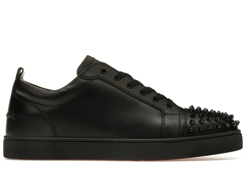 Christian Louboutin Louis Junior Spikes Flat Black (1130573CM53)