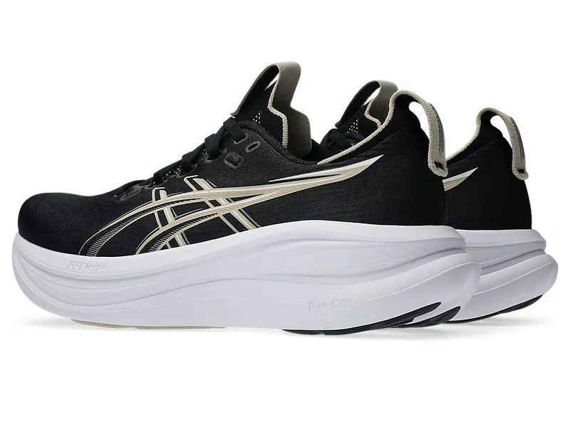 ASICS GEL-NIMBUS 28 WIDE “Black / Feather Grey” (1011C144-002)