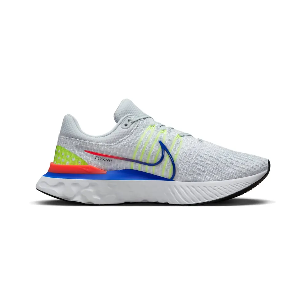 Nike React Infinity Run Flyknit 3 Road Running Grey (DX3353-001)