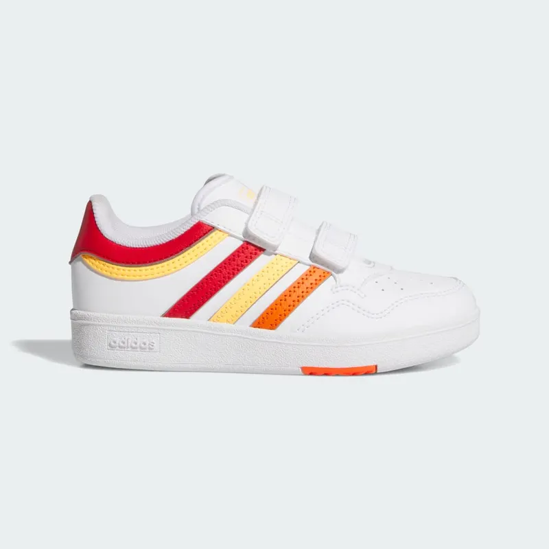 Adidas Hoops 4.0 Cloud White / Better Scarlet / Flash Orange (JQ7866)