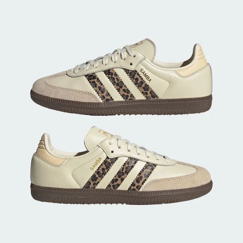 Adidas Samba OG Luipaard Cream White (JQ5874)
