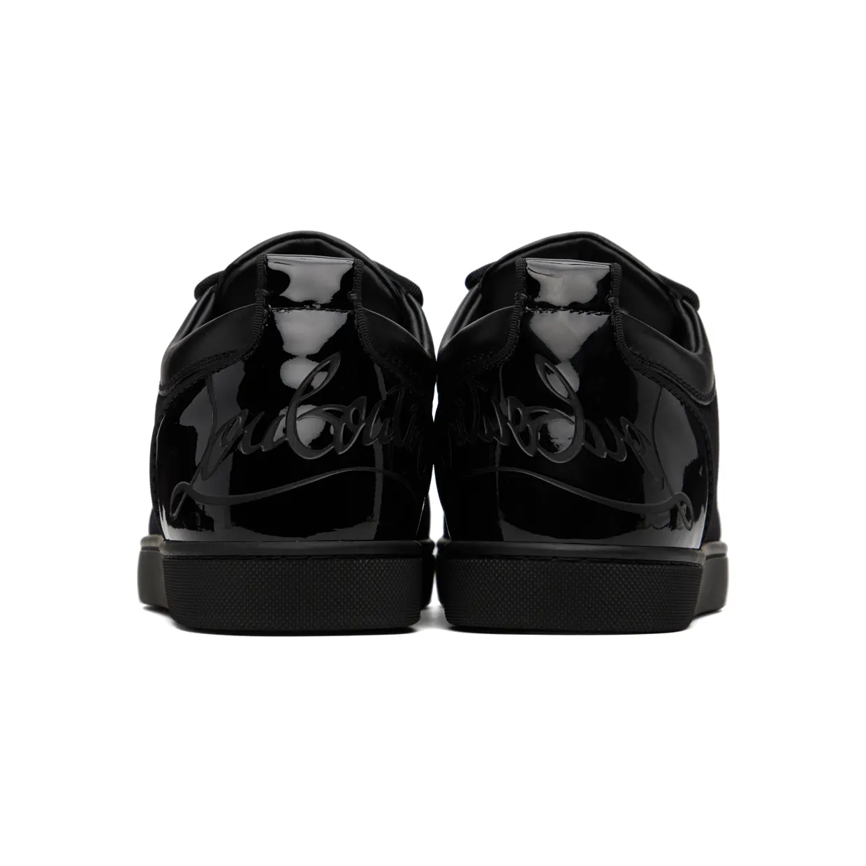Christian Louboutin Black Fun Rantulow Sneakers (3220883) (2)