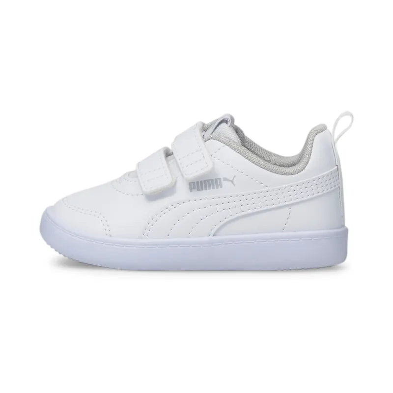PUMA Courtflex V2 Babies’ White/Gray Violet (371544-04)