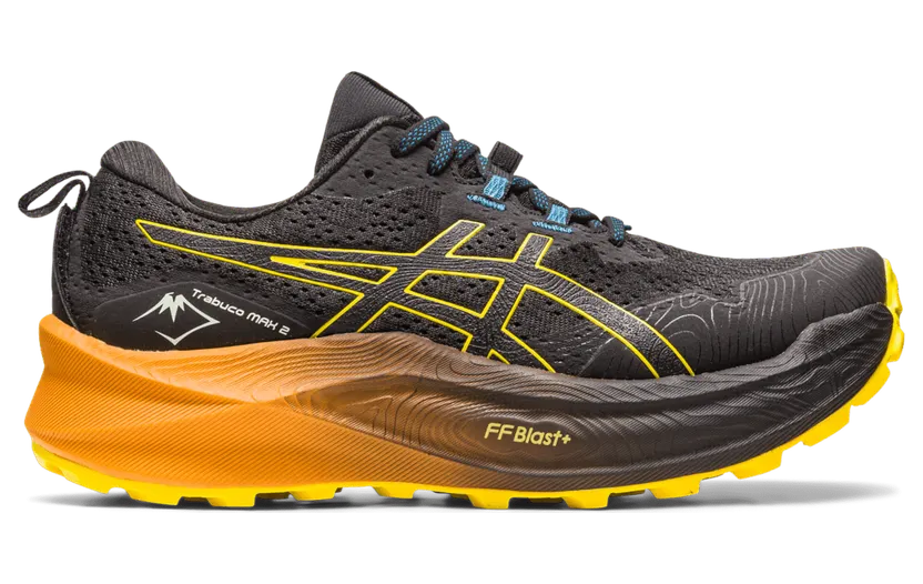 Asics Trabuco Max 2 Black/Golden Yellow (1011B606.001)