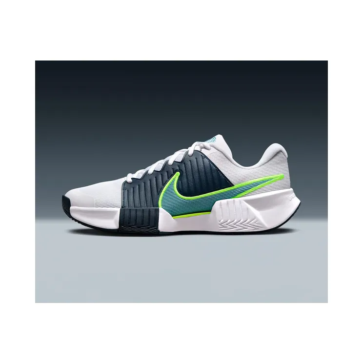 Nike GP Challenge Pro HC White Armory “White / Armoury Navy / Volt / Denim Turquoise” (FB3145-103)