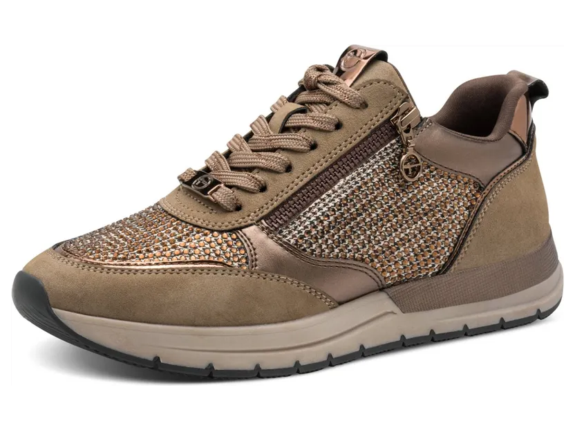 tamaris sneaker bruin (1-23832-44-963)