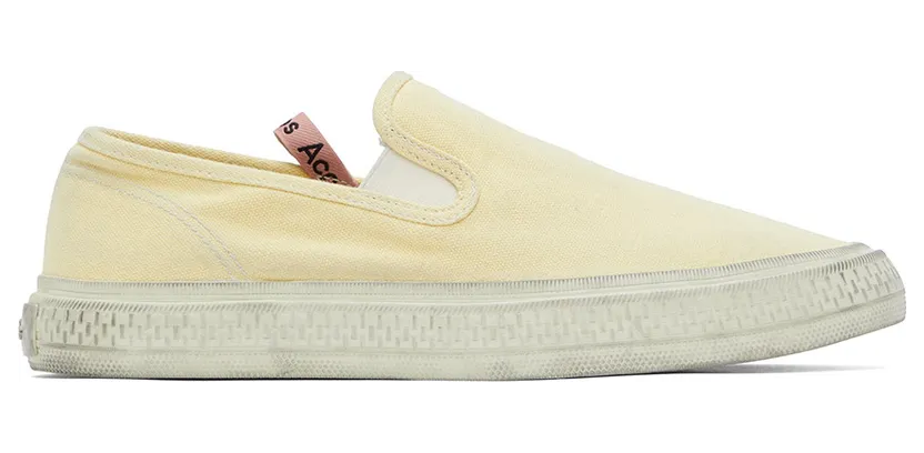 Acne Studios Black Ballow Tumbled Slip-On (BD0159-)