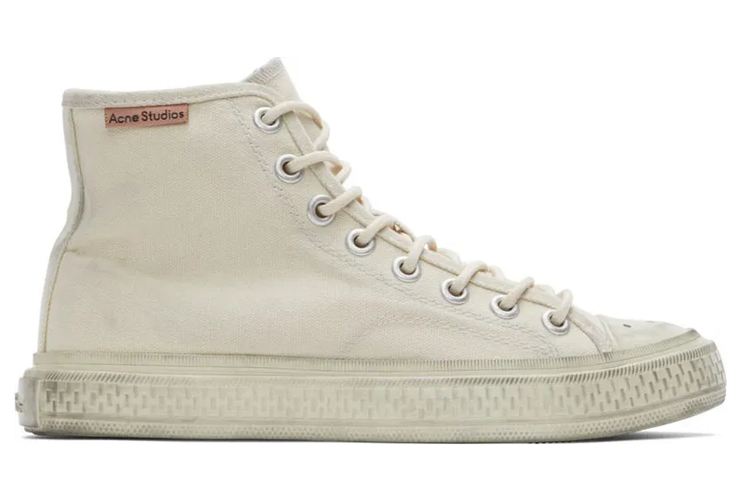 Acne Studios Black & Off-White Canvas High Top (AD0481-)