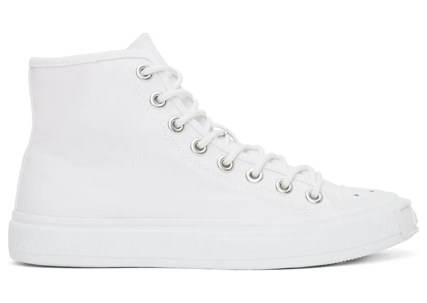 Acne Studios White Canvas High Optic White (AD0523-)