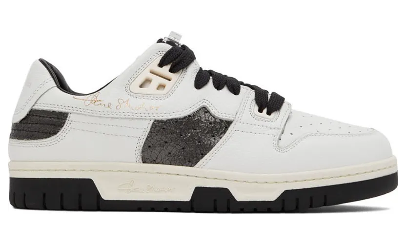 Acne Studios White & Green Low Top (BD0190-)