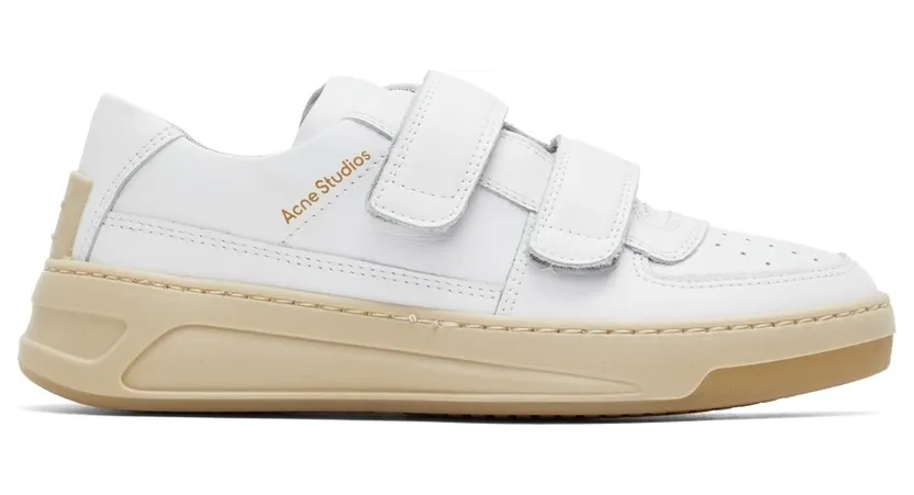 Acne Studios White Steffey Sneakers (AD0256-)