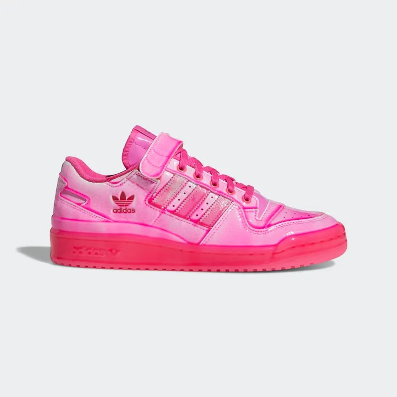 Adidas Jeremy Scott Forum Dipped Low Solar Pink / Solar Pink / Solar Pink (GZ8818)