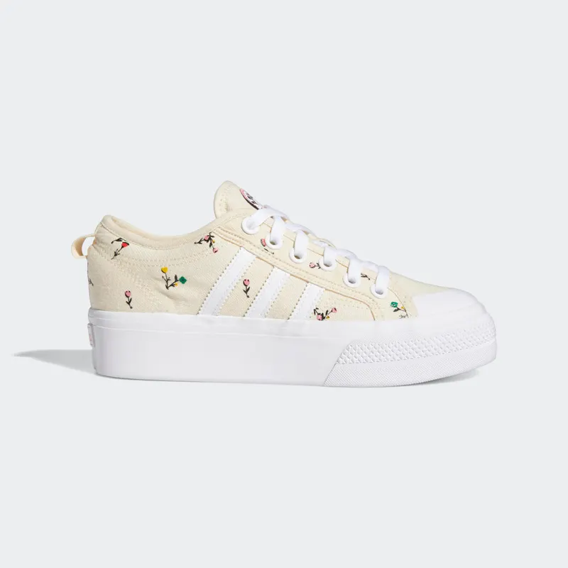 adidas Nizza Platform Cloud White / Cloud White / Rose Tone (H02682)