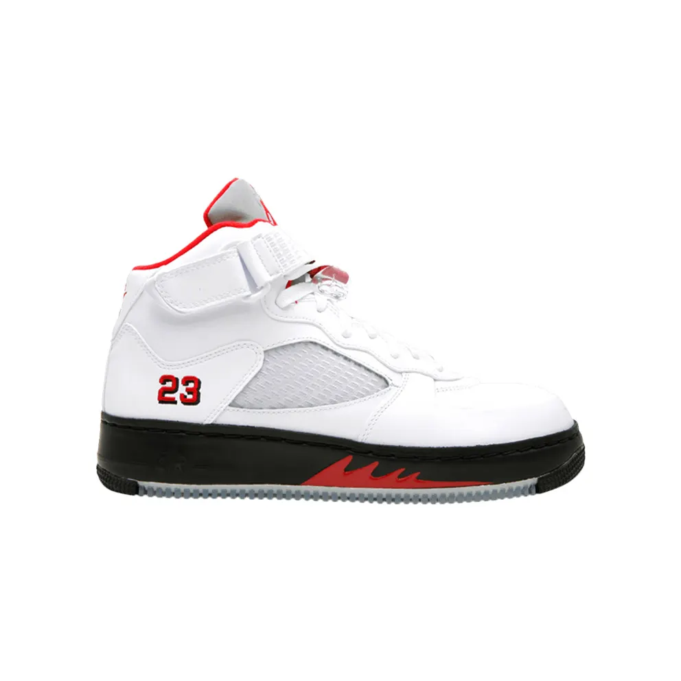 Jordan 5 Fusion Varsity White Red (318608-161)