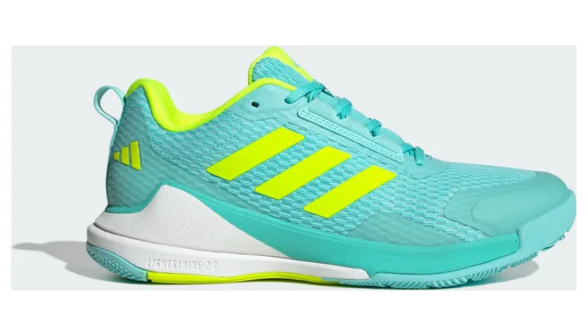 adidas Novaflight 2 Indoor Flash Aqua Lucid Lemon (JR9569)