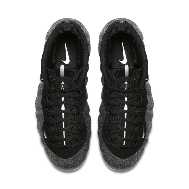 Nike Air Foamposite Pro Wool Fleece Dark Grey Heather/Black-Black (624041-007)