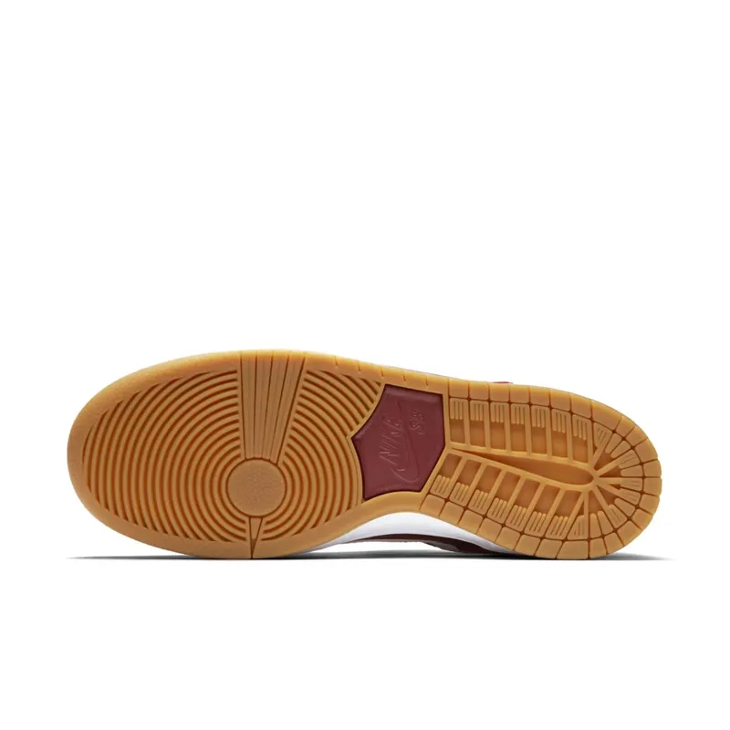 Nike SB Zoom Dunk Low Track Red Track Red/White-Cedar (854866-616)