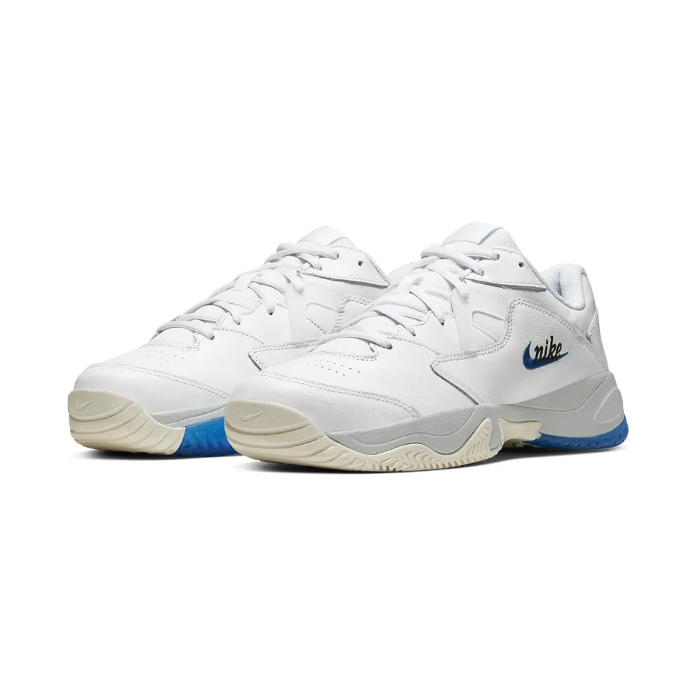 Nike Court Lite 2 Premium “White / Sail / Pure Platinum / Game Royal” (CJ6781-104)