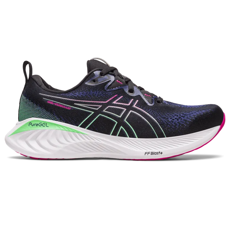 Asics GEL-CUMULUS 25 Black/Pink Rave (1012B441.001)