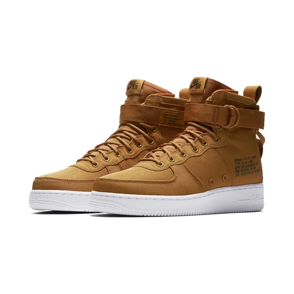 Nike SF Air Force 1 Mid Desert Ochre Desert Ochre/White-Sequoia (917753-700)