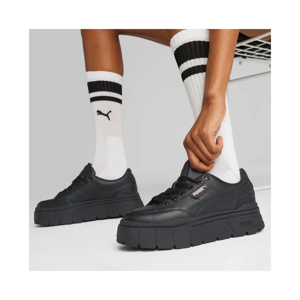 Puma Mayze Stack Leather Black (38441202)