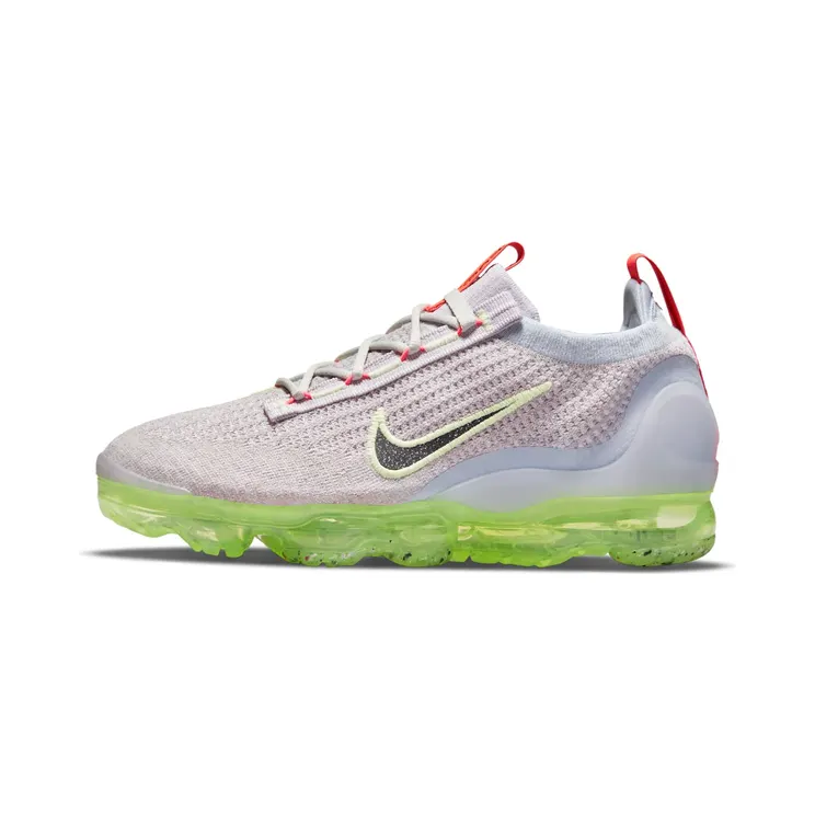 Nike Air VaporMax 2021 FK Grey “Light Bone / Lime Ice / Ghost / Black” (DC4112-003)