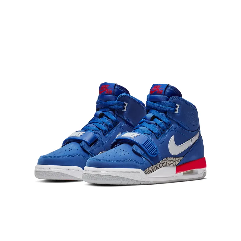Jordan Legacy 312 Pistons (GS) Bright Blue/White-University Red (AT4040-416)