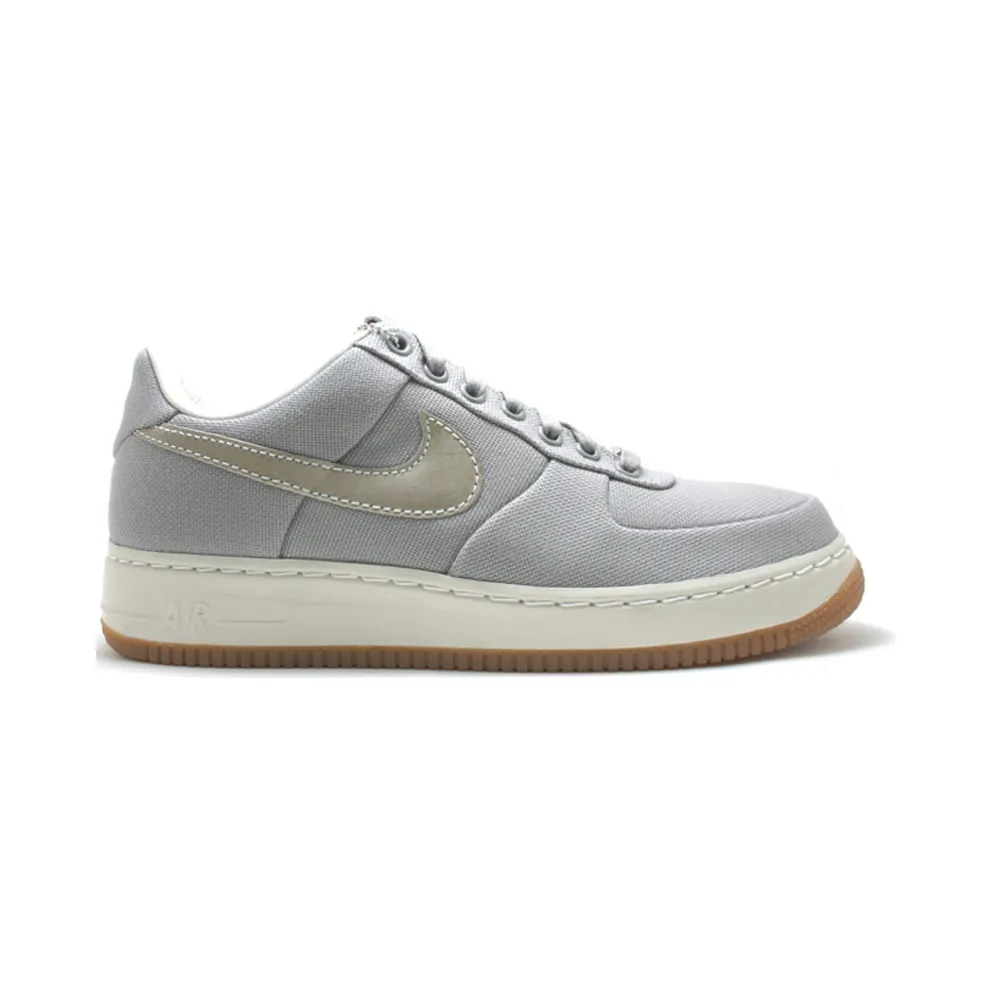 Nike Air Force 1 Low Supreme Canvas Medium Grey Medium Grey/Sail-White (316133-011)