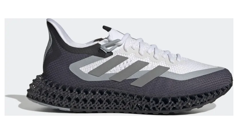 adidas 4D FWD Laufschuh Cloud White / Silver Metallic / Light Grey (HP7663)