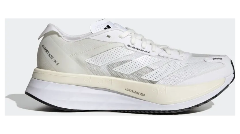 adidas Adizero Boston 11 Laufschuh Non Dyed / Cloud White / Core Black (GY2585)