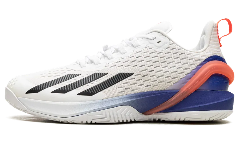 adidas Adizero Cybersonic Tennisschuh Cloud White / Core Black / Solar Red (GY9634)
