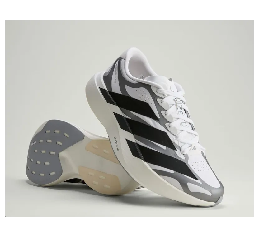 Adidas ADIZERO EVO SL EXO Cloud White / Core Black / Iron Metallic (KI4763)