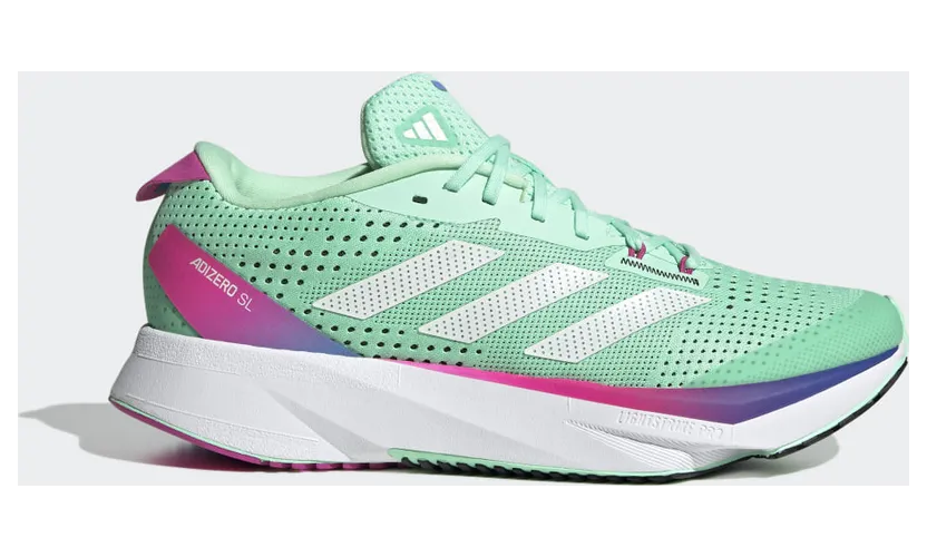 adidas Adizero SL Laufschuh Pulse Mint / Zero Metalic / Lucid Fuchsia (GV9090)