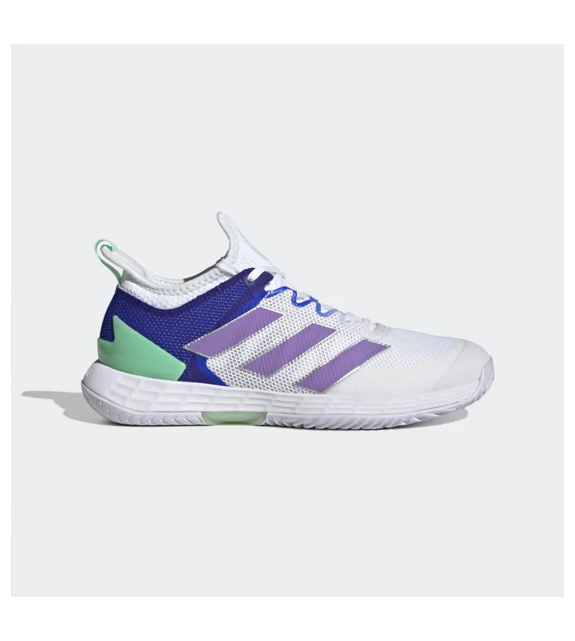 adidas Adizero Ubersonic 4 Tennisschuh Cloud White / Violet Fusion / Silver Metallic (HQ8390)