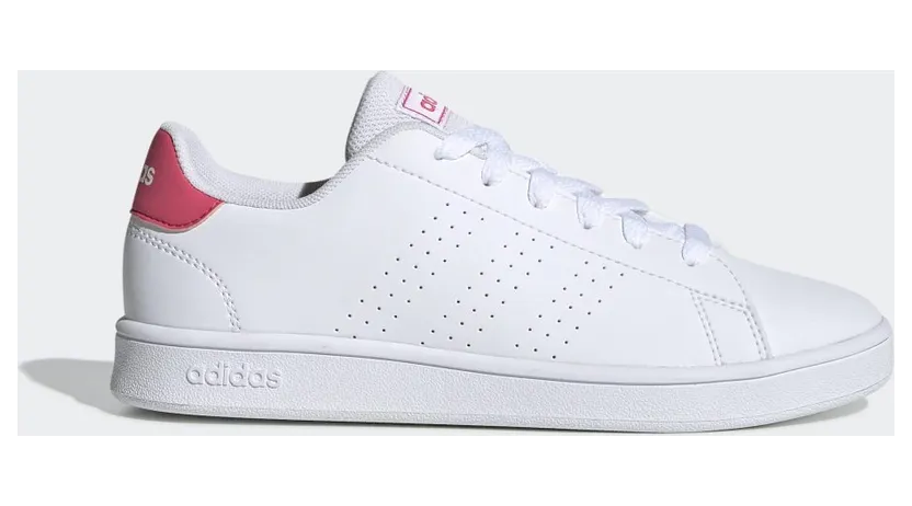 adidas Advantage Schuh Cloud White / Real Pink / Cloud White (EF0211)