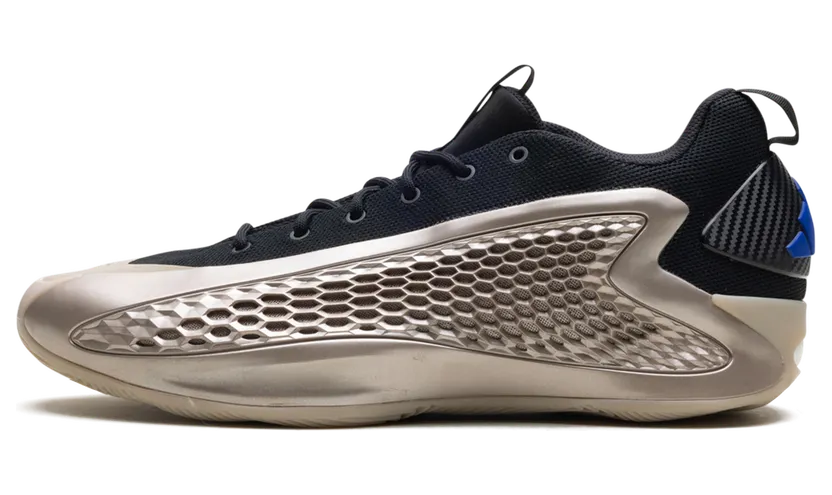 Adidas Anthony Edwards 1 Low Sports Shoes Champagne Met. / Core Black / Lucid Blue (JQ6133)