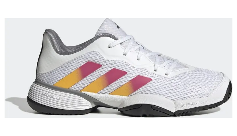 adidas Barricade Tennisschuh Cloud White / Solar Gold / Lucid Fuchsia (HP9697)