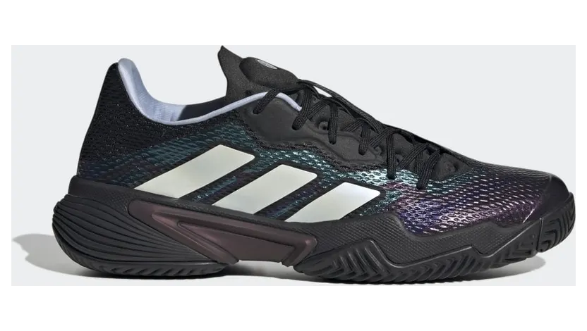 adidas Barricade Tennisschuh Core Black / Cloud White / Blue Dawn (HQ8415)