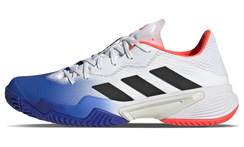 adidas Barricade Tennisschuh Lucid Blue / Core Black / Solar Red (HQ8917)
