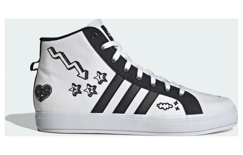 adidas Bravada 2.0 Mid Schuh Cloud White / Core Black / Core Black (ID7353)