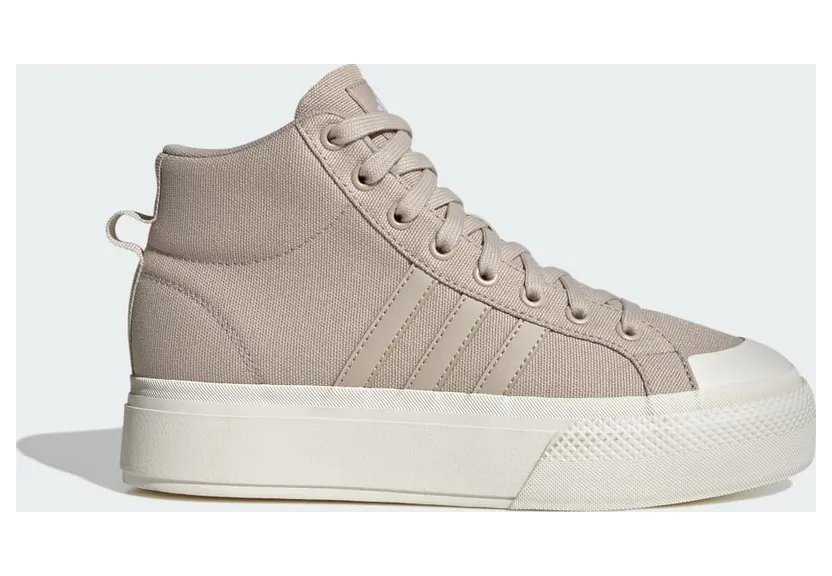 adidas Bravada 2.0 Platform Mid Schuh Wonder Beige / Wonder Beige / Off White (IE2315)