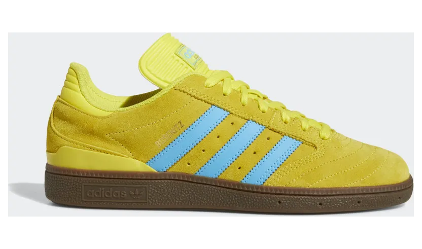 adidas Busenitz Pro Schuh Bright Yellow / Sky Rush / Gum (GW3110)