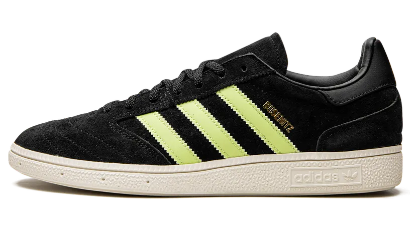 adidas Busenitz Vintage Schuh Core Black / Pulse Lime / Chalk White (GW3121)