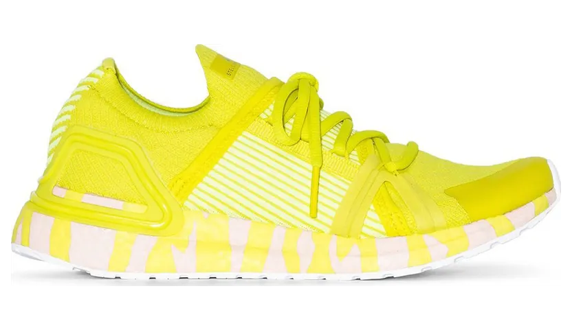 adidas by Stella McCartney Ultraboost 20 Laufschuh Acid Yellow / Acid Yellow / Pearl Rose (FX1958)