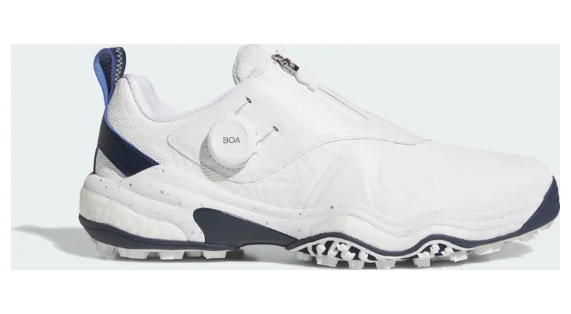 adidas Codechaos BOA 25 Spikeless Golf Cloud White Silver Metallic Collegiate Navy (IH8443)